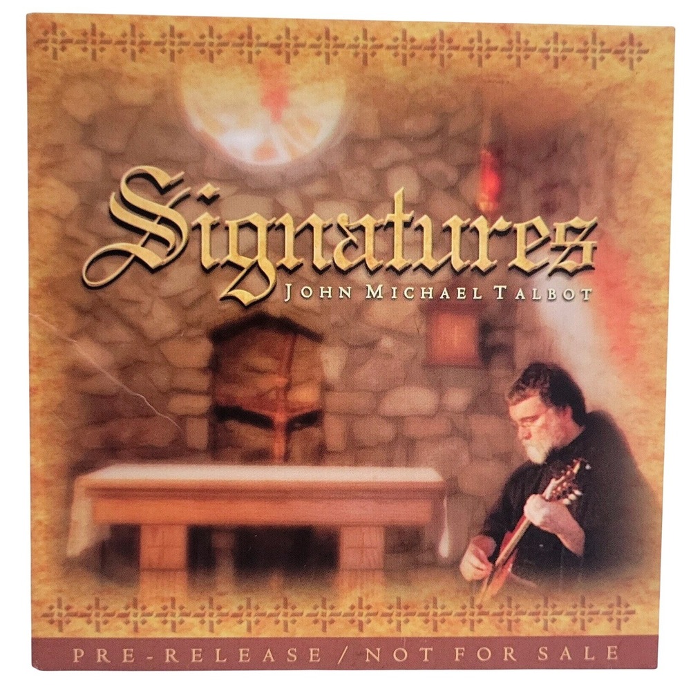 John Michael Talbot Signatures CD 2003 Promo Troubadour For The Lord CCM